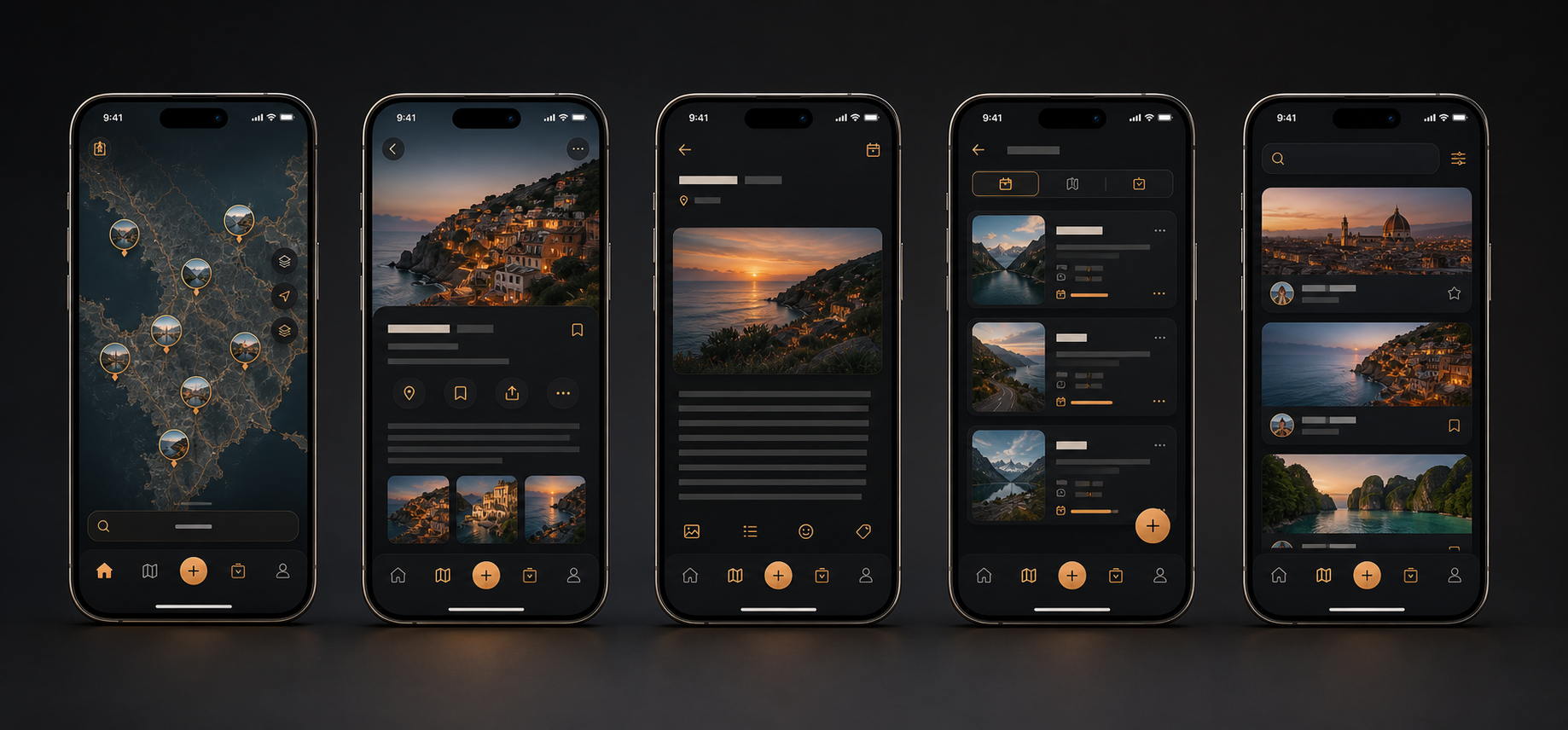 Crestora screenshot placeholders